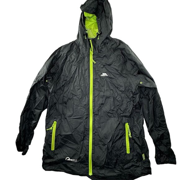 Trespass Jackets & Blazers - Trespass‎ Tres-Tex Waterproof Windproof Windbreaker Rain Coat Sz Medium Packable